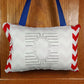 Tooth fairy pillow, navy chevron, optional tooth chart, ,